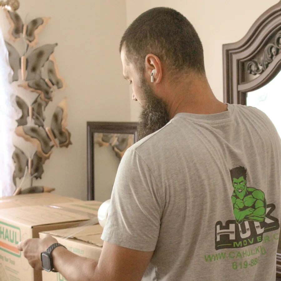 Request your free Hulk Movers estimate